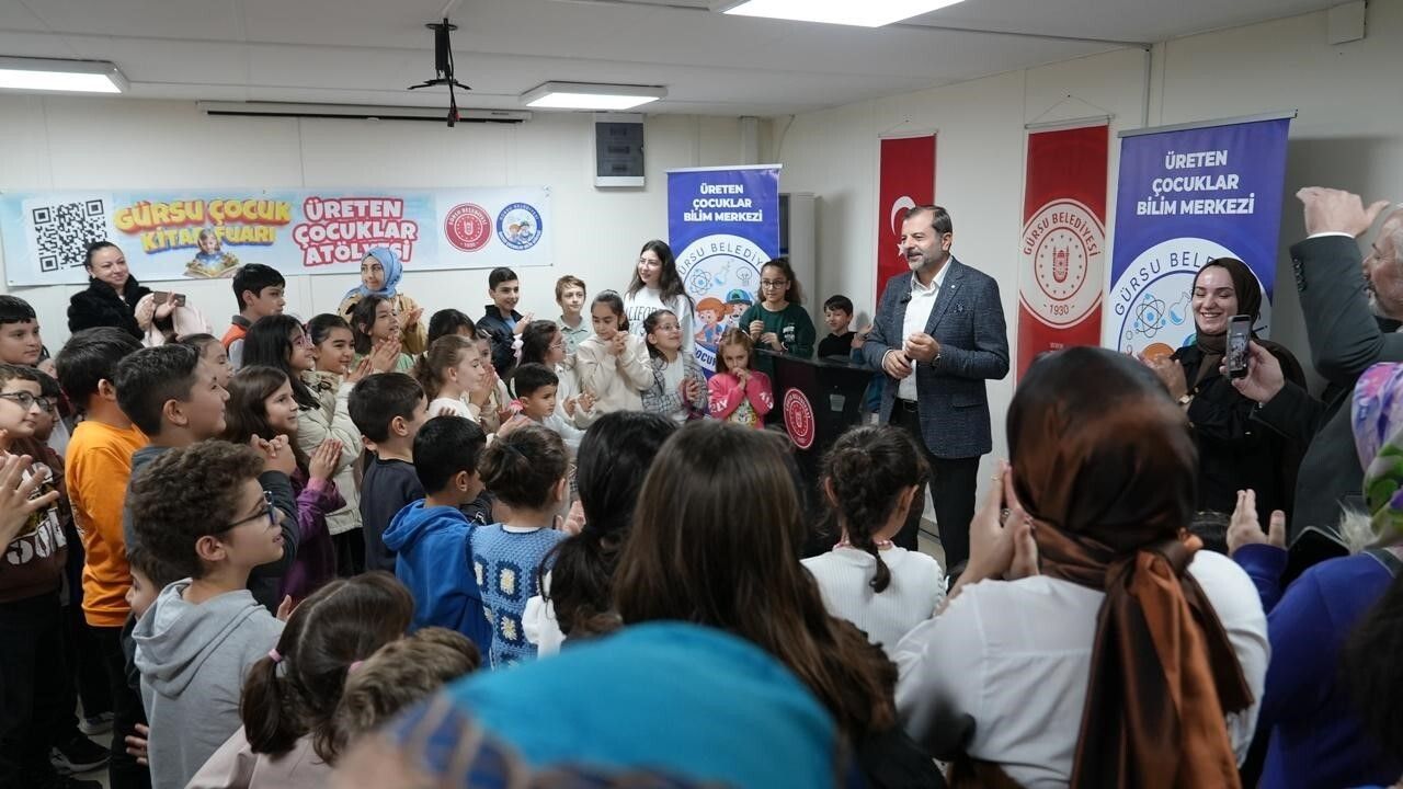 Gürsu'da Üreten Çocuklar Atölyesi ile 8 Bin Öğrenci Geleceğe Hazırlanıyor