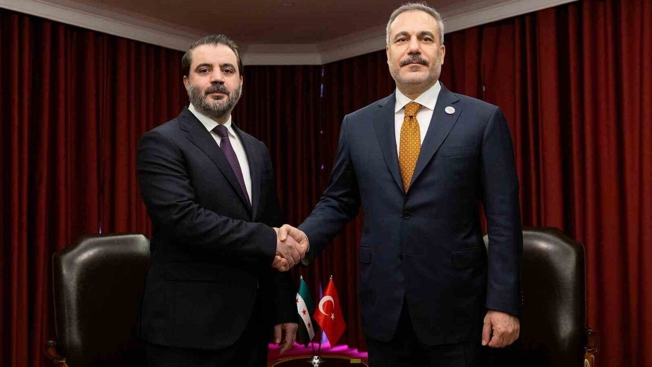 Hakan Fidan ve Esad Hasan Şeybani Görüştü