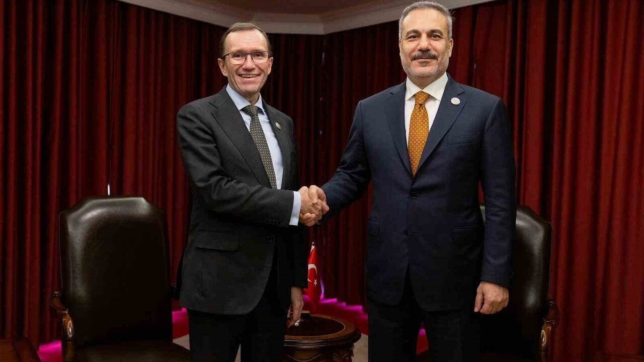 Hakan Fidan ve Espen Barth Eide'nin Doha Görüşmesi