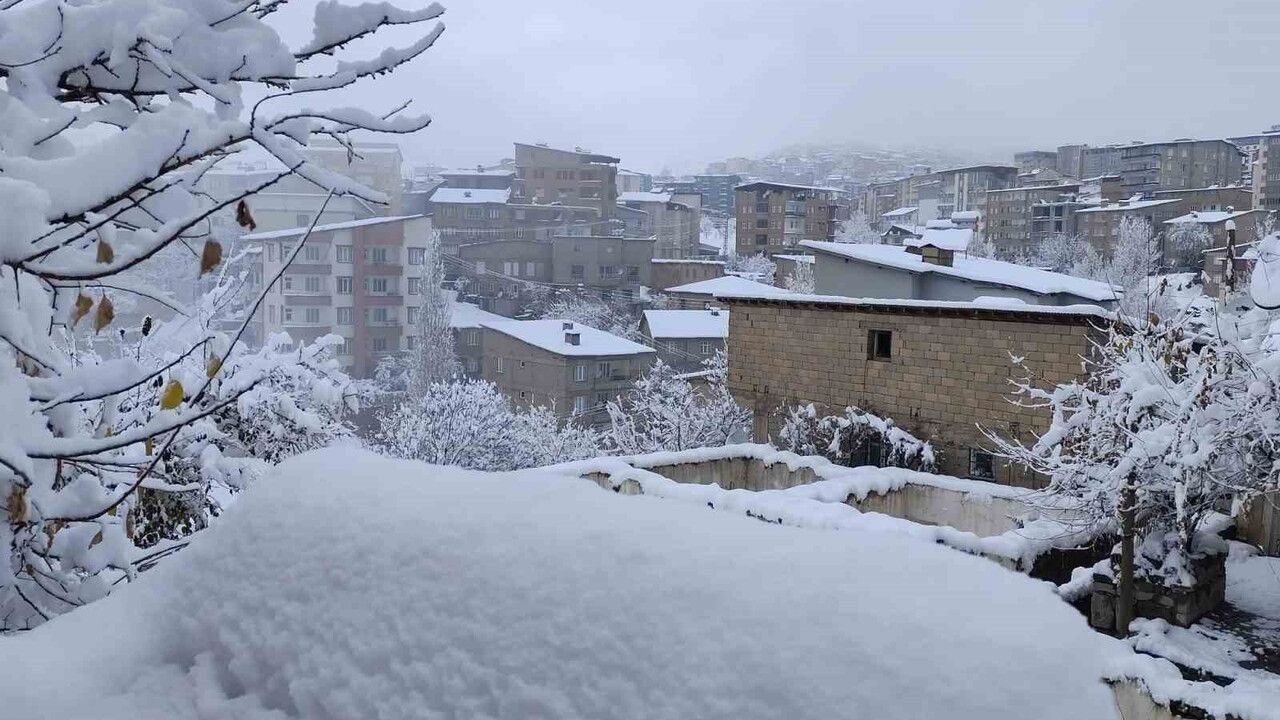 Hakkari'de Kar Yağışı Nedeniyle Ulaşım Zorlaştı