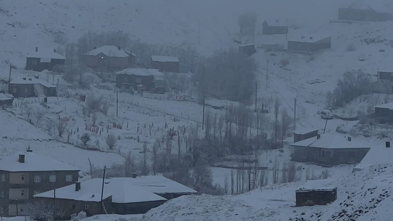 Hakkari'de Yoğun Kar Yağışı 43 Yerleşim Yerini Etkiledi