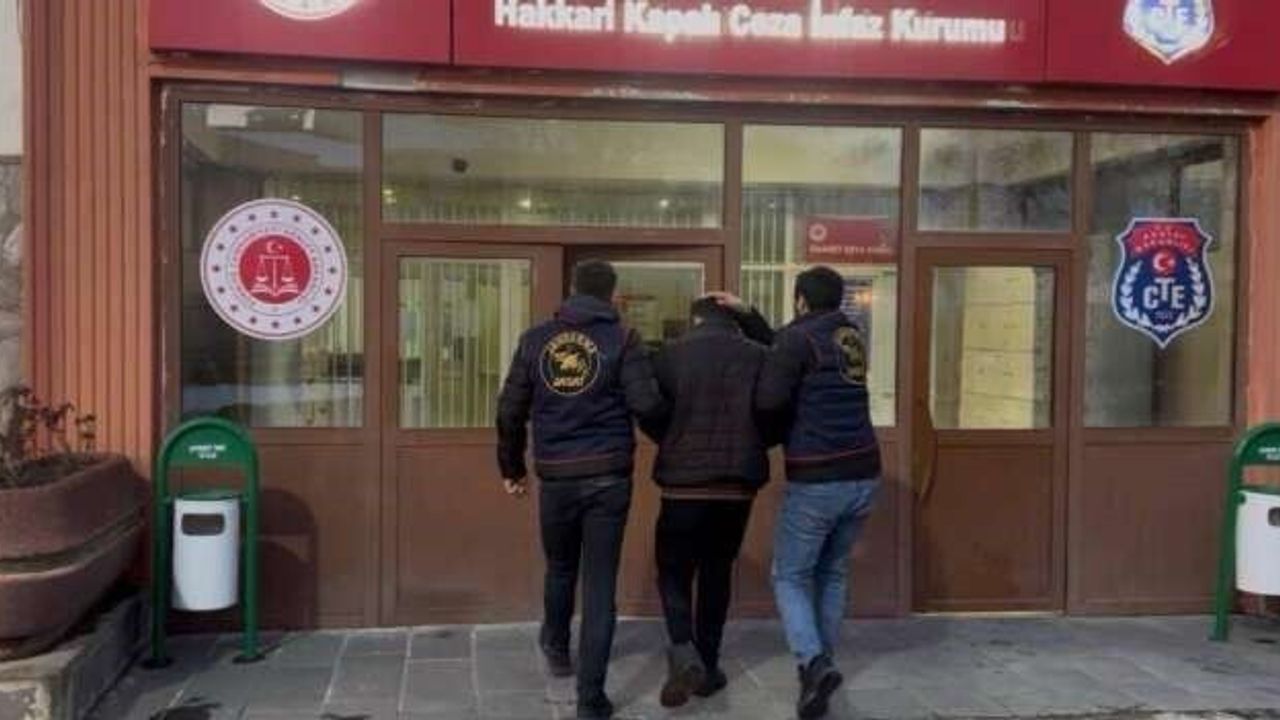 Hakkari ve Van'da Yakalama Operasyonu: İki Şahıs Tutuklandı