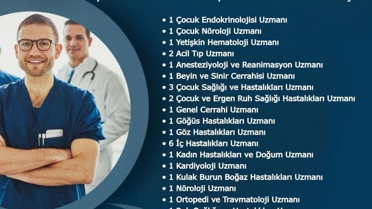 Hakkâri’ye Yeni 61 Hekim Kadrosu Tahsis Edildi