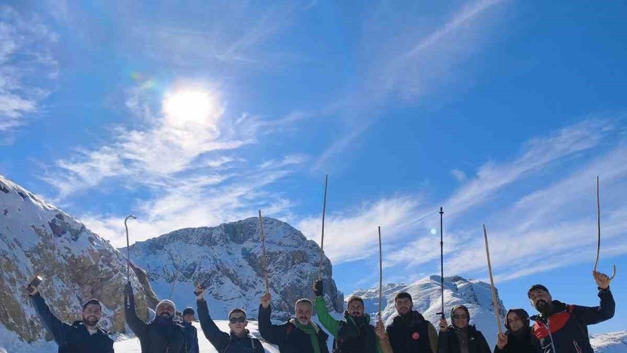 Harrut Yaylası'na Kış Tırmanışı