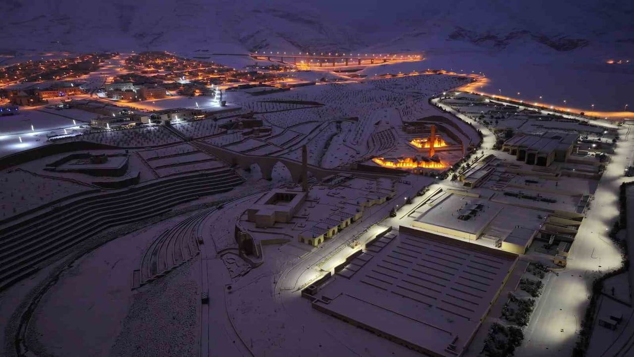 Hasankeyf’in Masalsı Kar Manzaraları