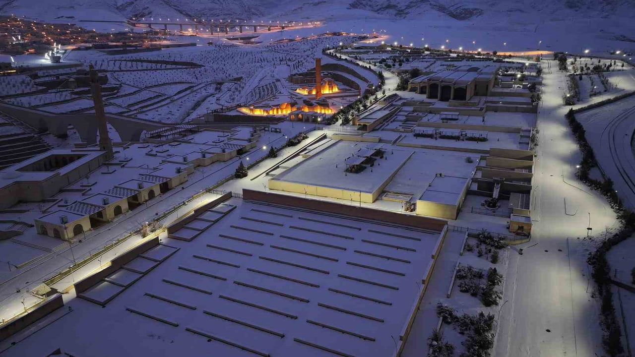 Hasankeyf'te Karın Büyüsü: Tarihi Manzaralar