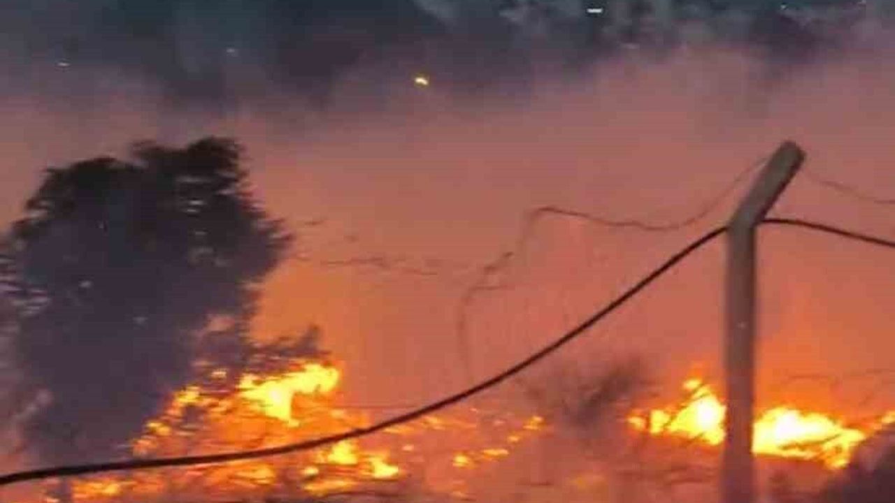 Hatay'da Otluk Alanda Yangın Kontrol Altına Alındı