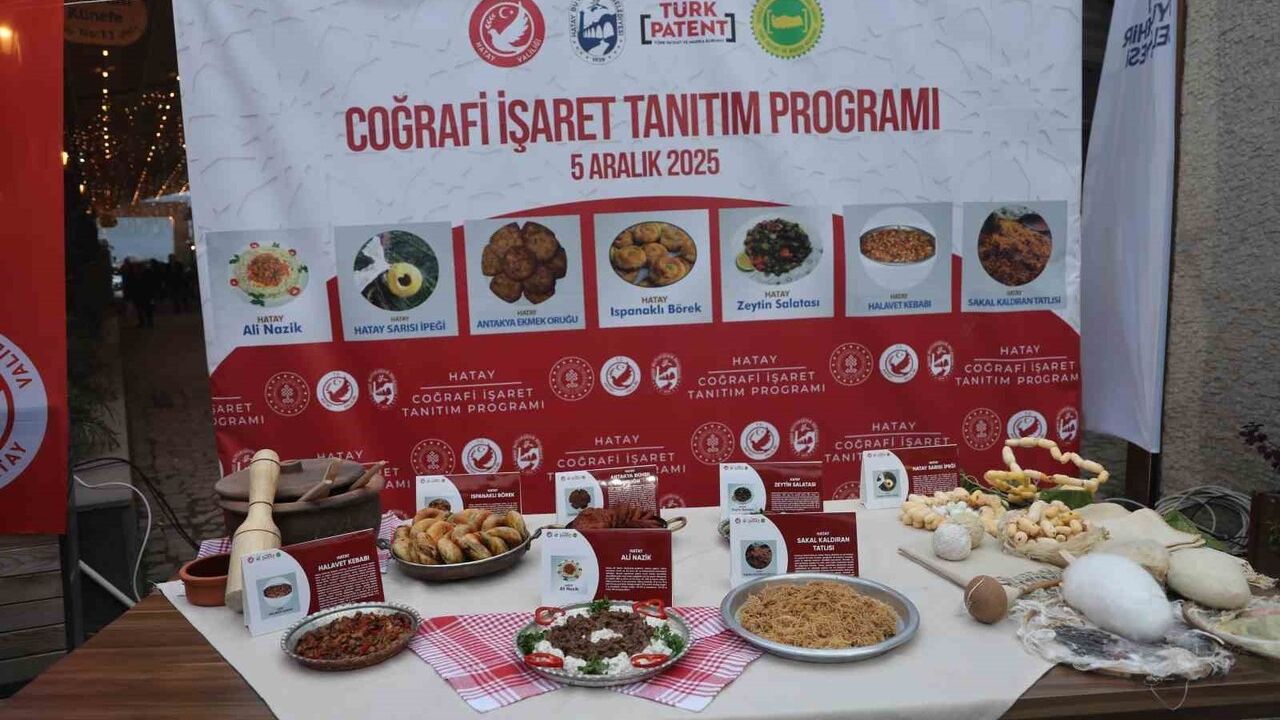 Hatay'da Yöresel Lezzetler Tescillendi