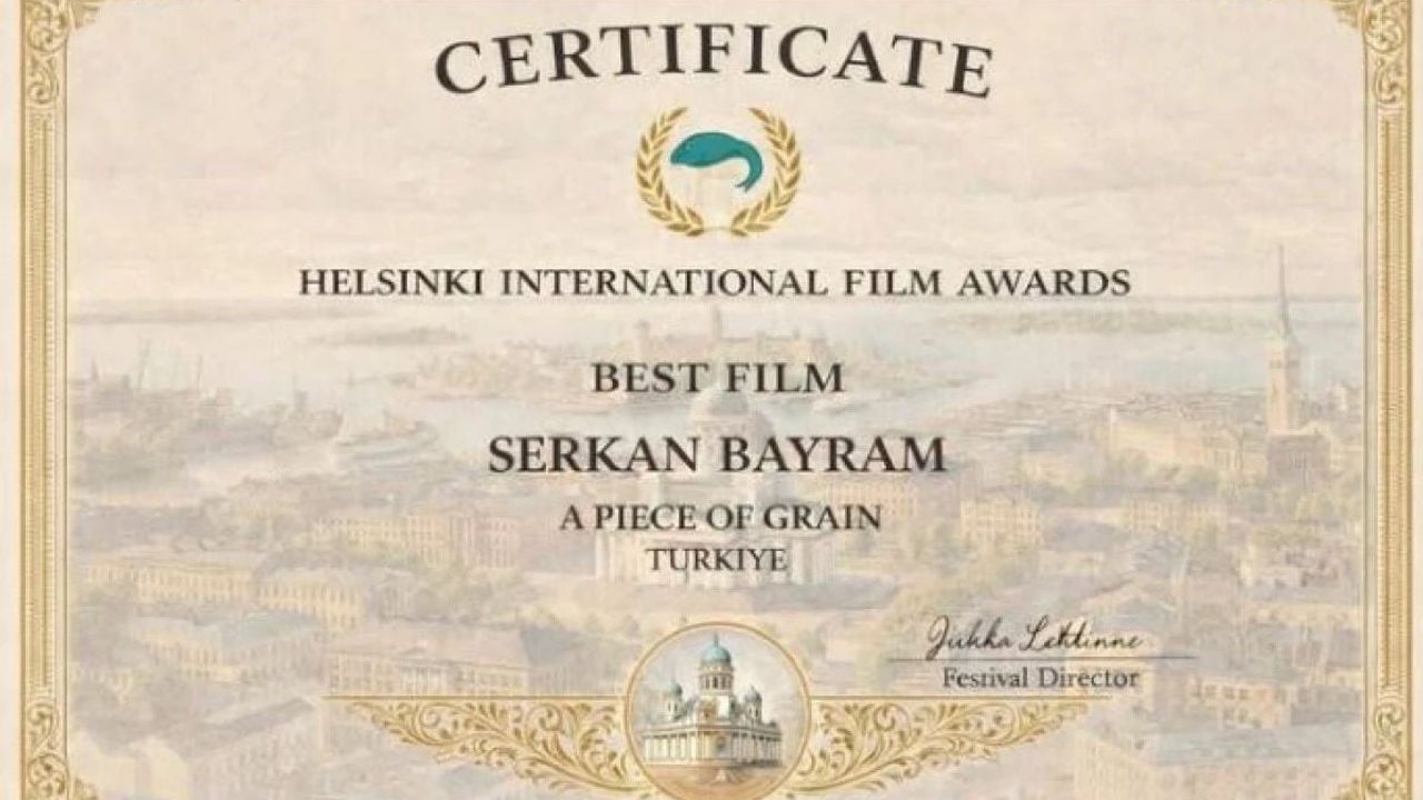 Helsinki Film Festivali'nde 'Buğday Tanesi' Filmine Ödül