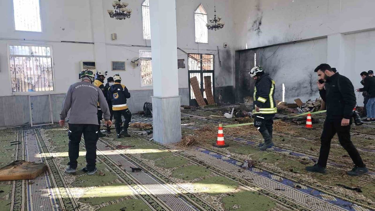 Humus’ta Cami Patlaması: Ölü Sayısı 8’e Yükseldi