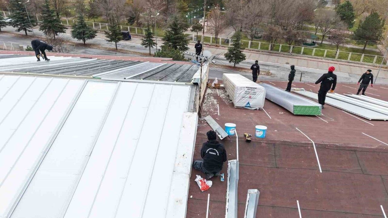 Huzurevi Yenileme Çalışmaları Devam Ediyor