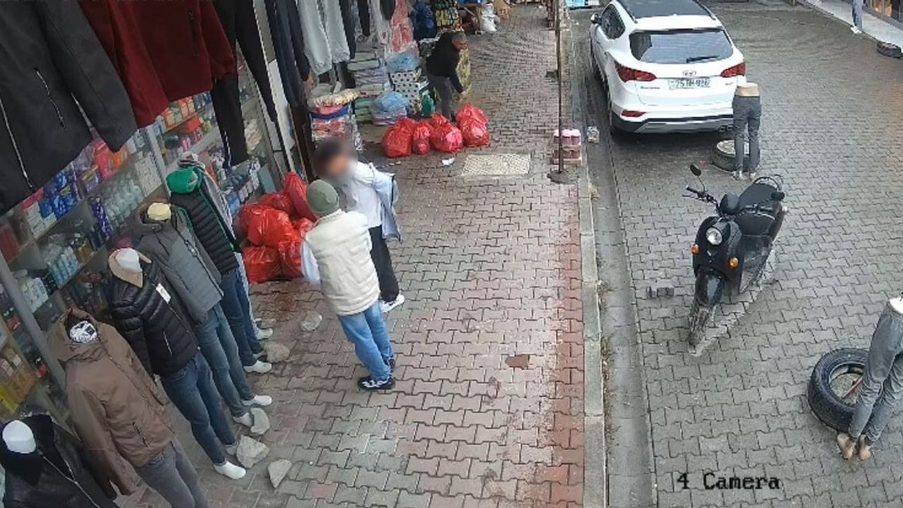 Iğdır'da Çocukların Hırsızlık Anları Güvenlik Kamerasında