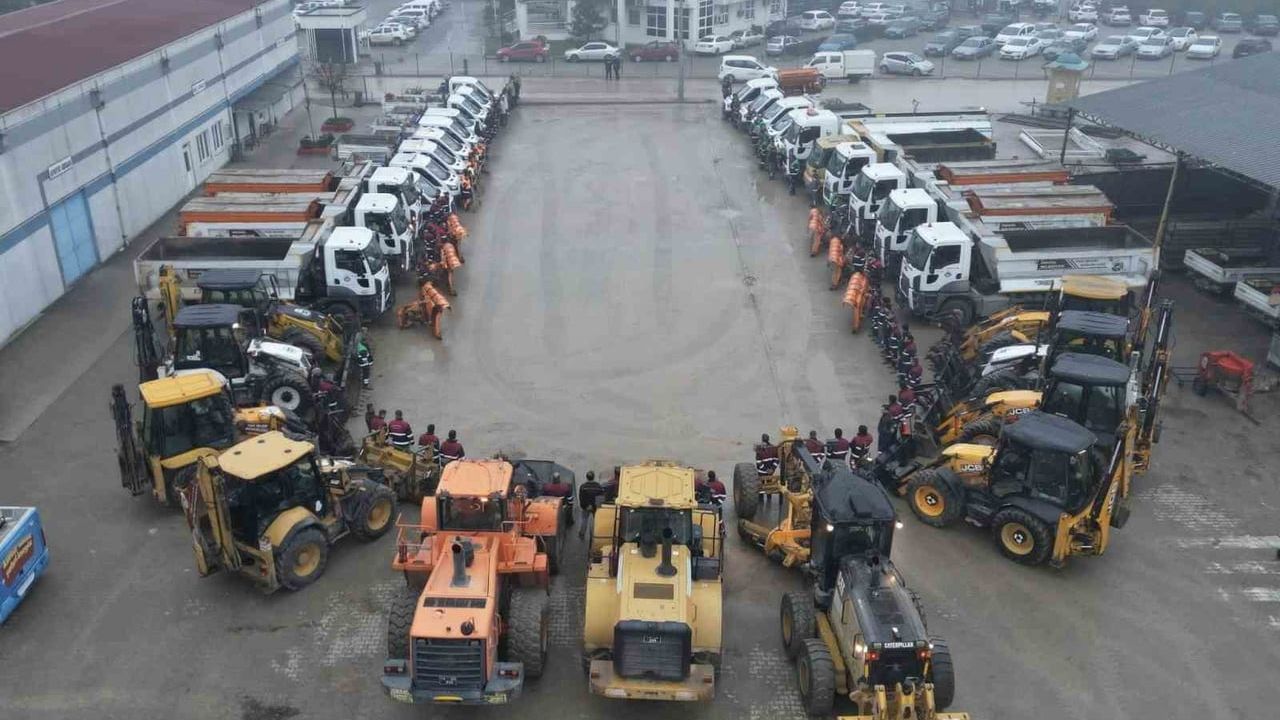 İnegöl Belediyesi Kış İçin Hazır