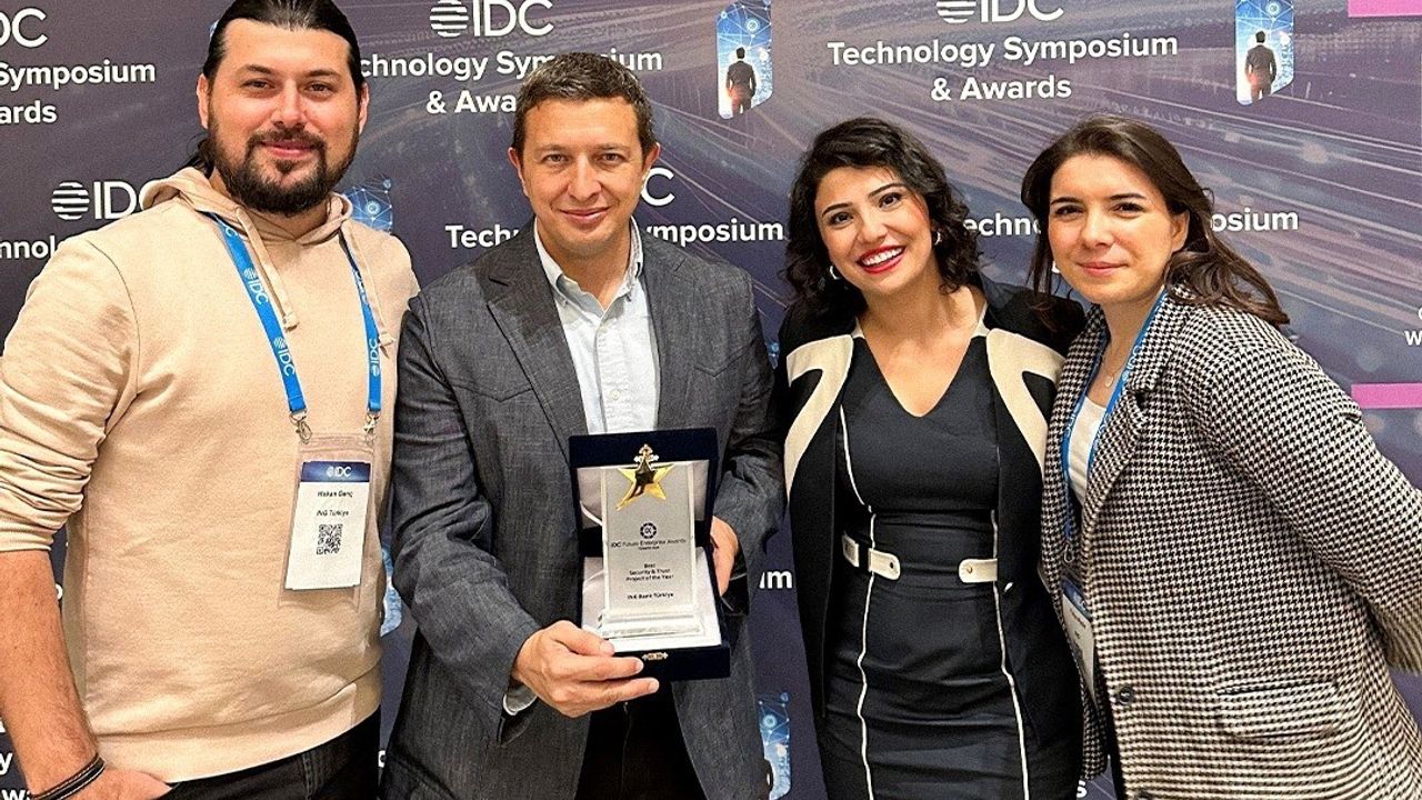 ING Türkiye, IDC Türkiye'den Birincilik Ödülü Aldı
