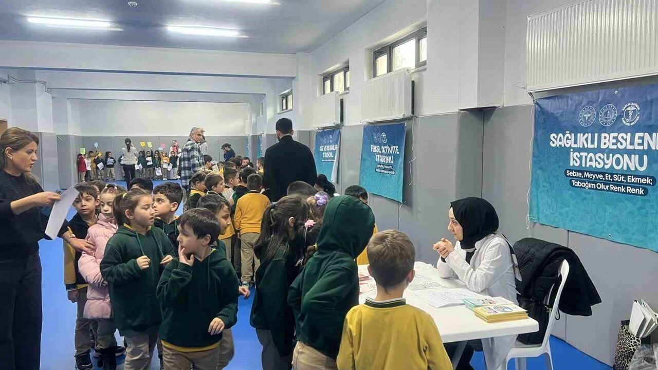 Işık İlkokulunda Sağlıklı Yaşam Etkinliği