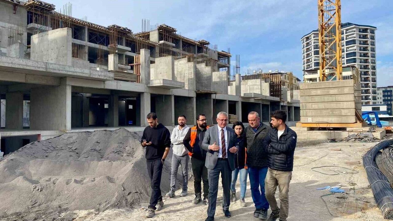 İskenderun'da TOKİ ile Yeniden İnşa Çalışmaları Devam Ediyor
