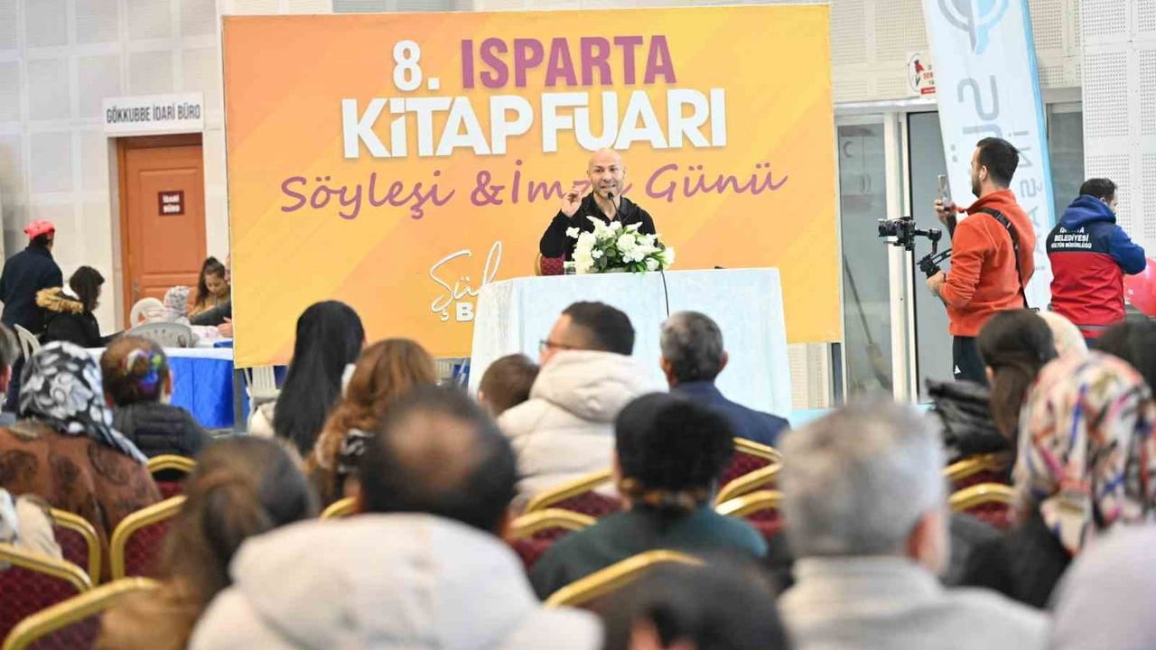 Isparta'da 8. Kitap Fuarı Coşkuyla Tamamlandı