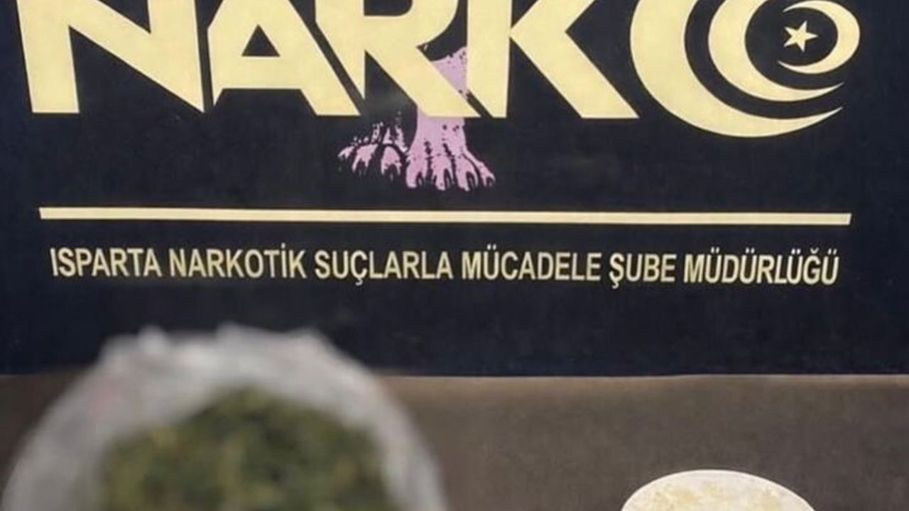 Isparta'da Narkotik Operasyonu: 2 Gözaltı