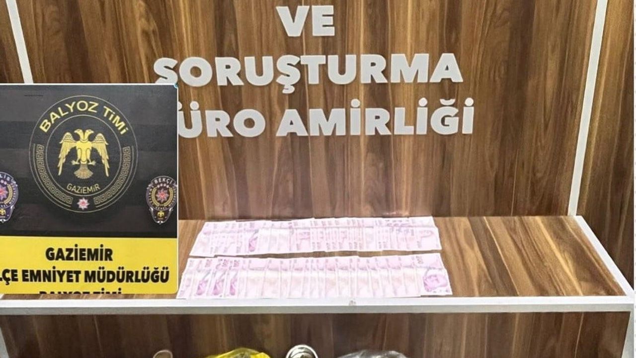 İzmir'de Hırsızlık ve Uyuşturucu Ticareti Operasyonu