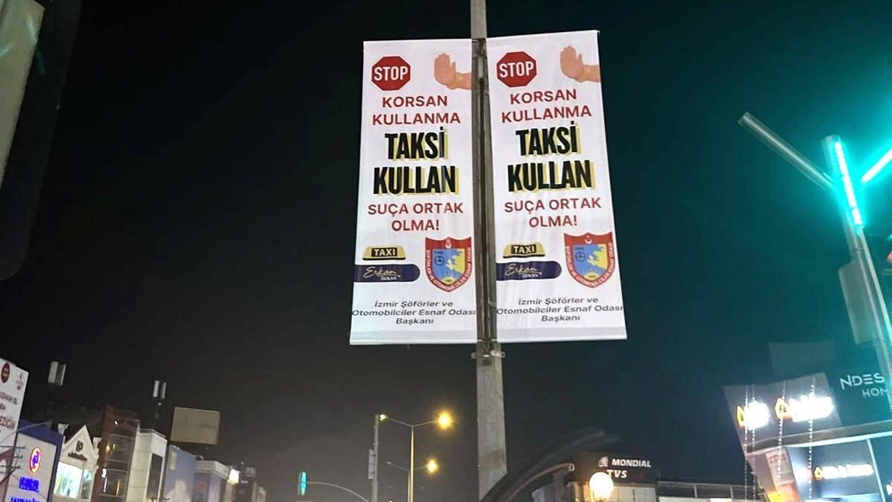 İzmir'de Taksi Esnafından Korsan Taşımacılığa Karşı Önemli Adım