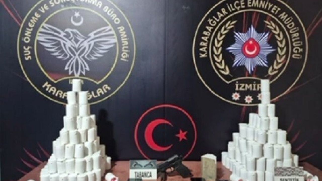 İzmir'de Uyuşturucu Operasyonları