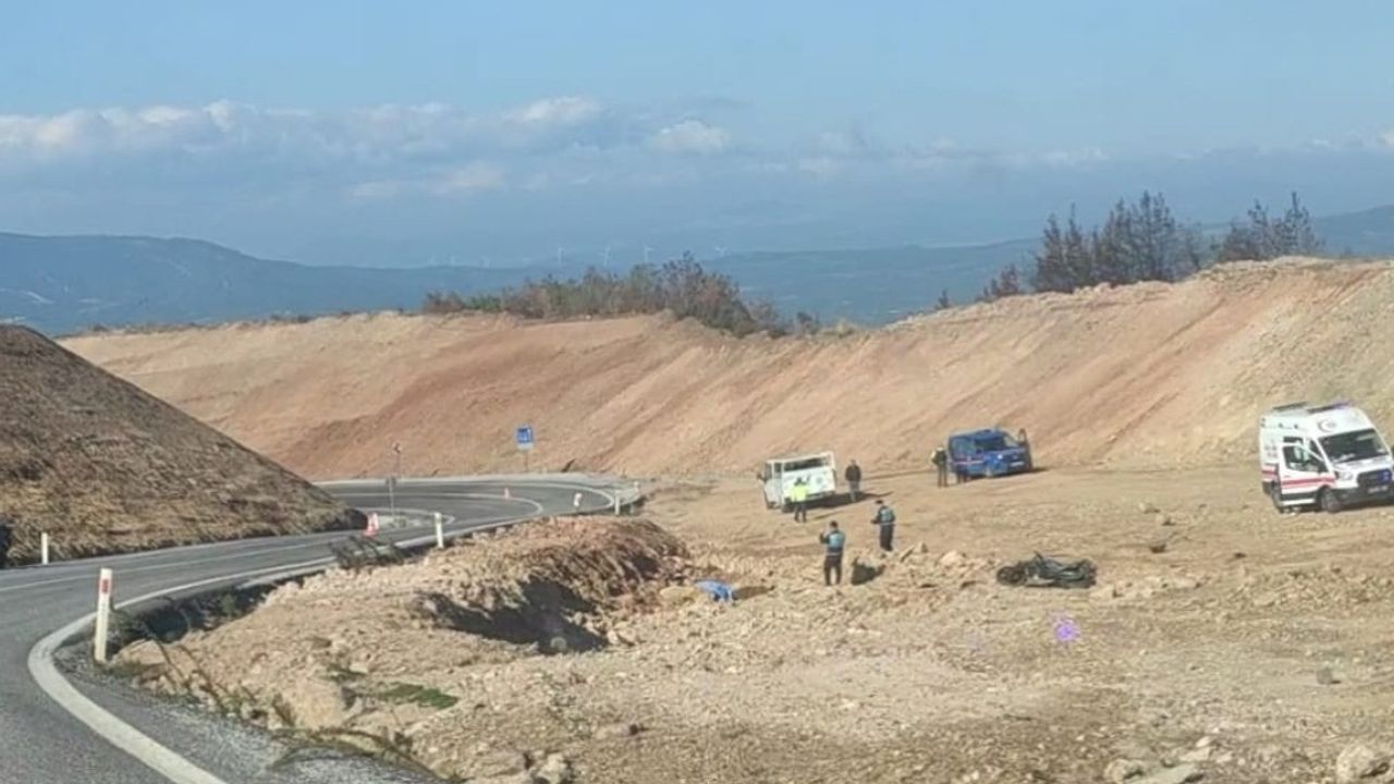 İzmirli Motosiklet Sürücüsü Hayatını Kaybetti