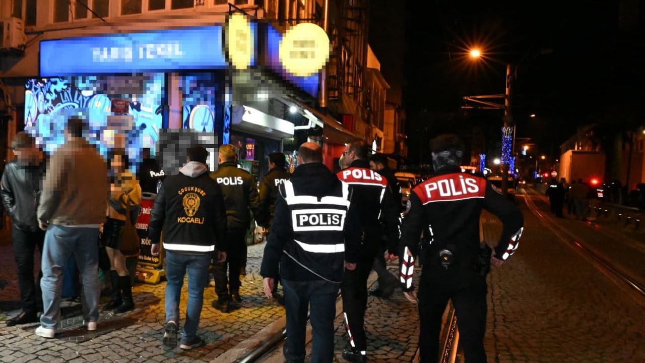 İzmit'te Eğlence Mekanlarına Denetim