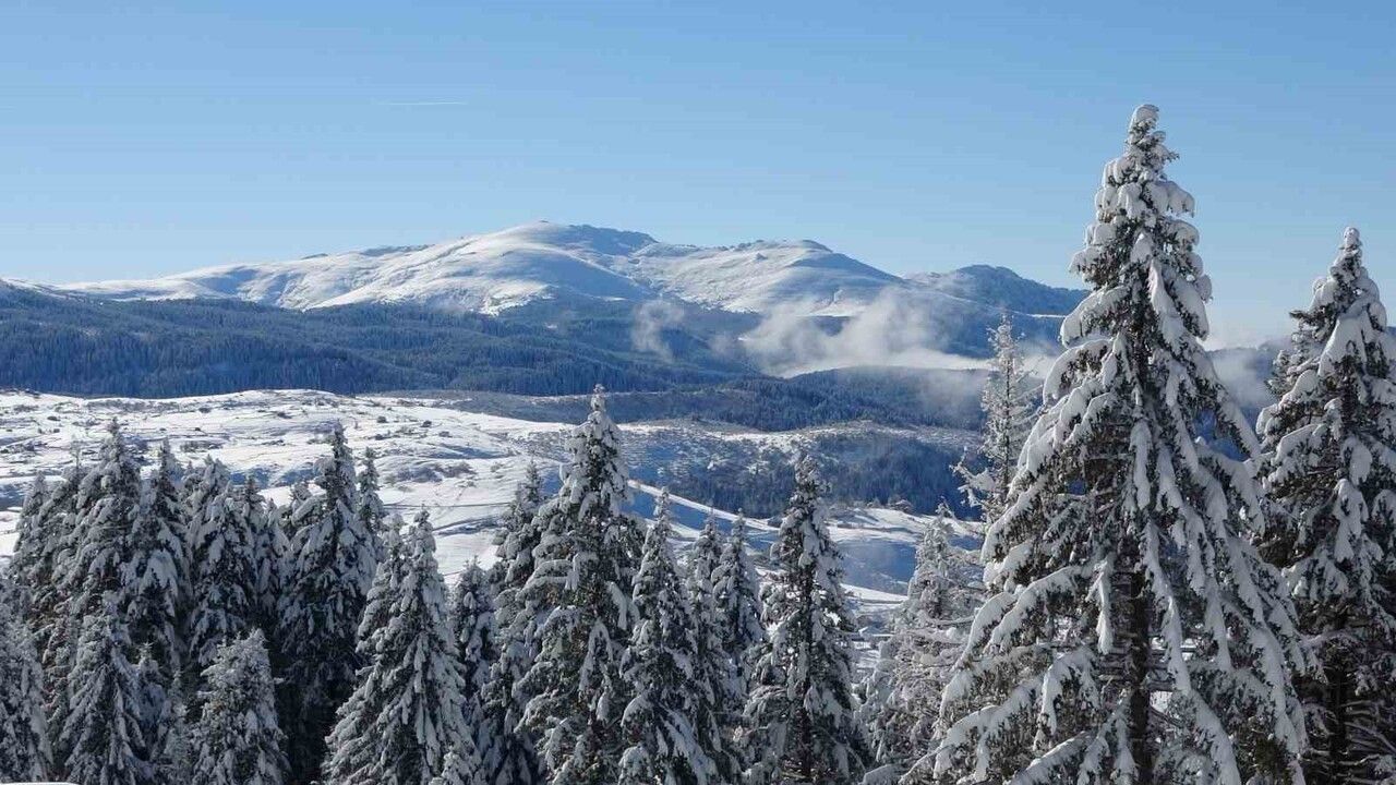 Kabadüz'de Kış Manzaraları: Koyun Besicileri Dönüş Yolunda