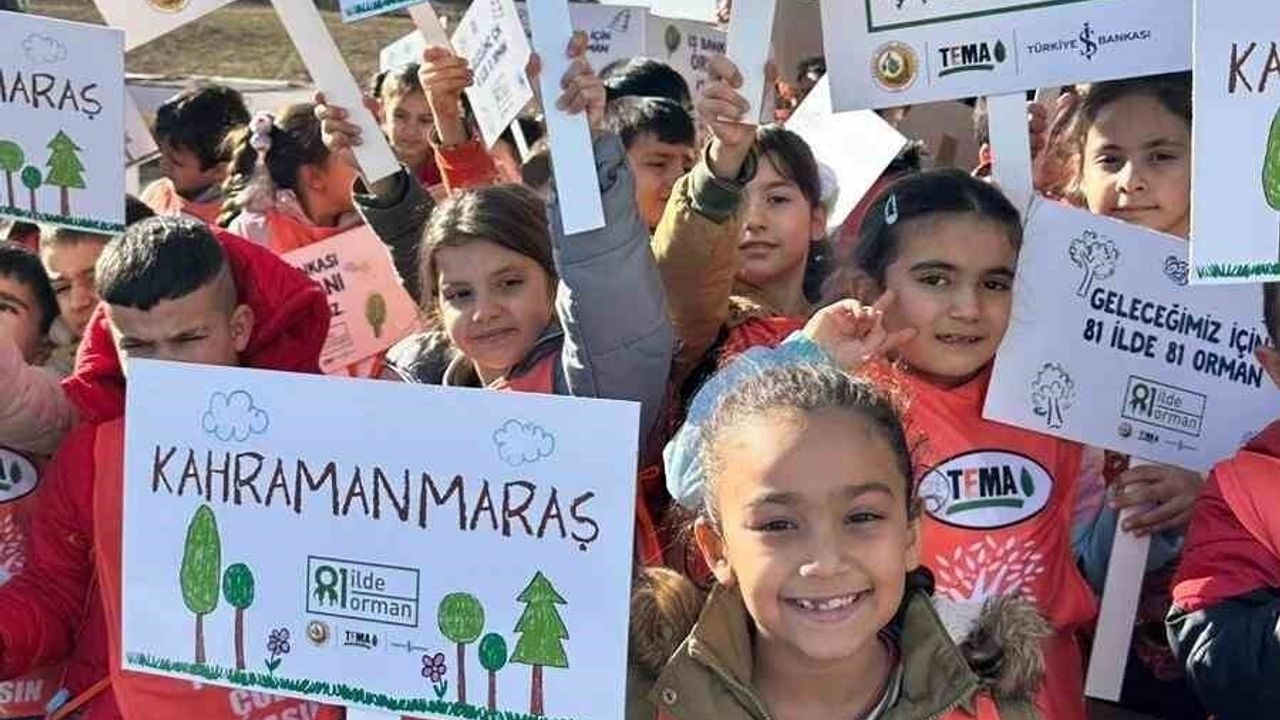 Kahramanmaraş'ta 81 İlde 81 Orman Projesi Başladı