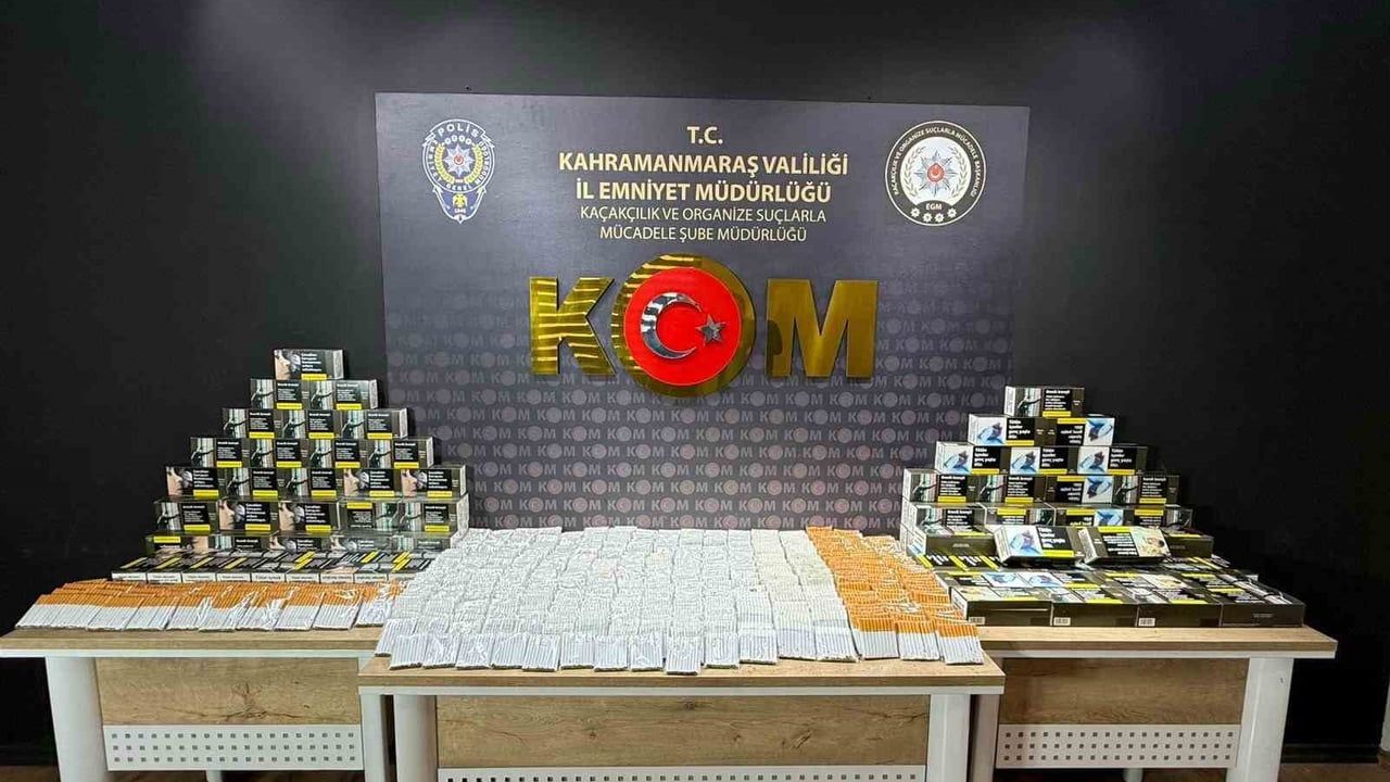 Kahramanmaraş'ta Kaçakçılık Operasyonu: 5 Gözaltı