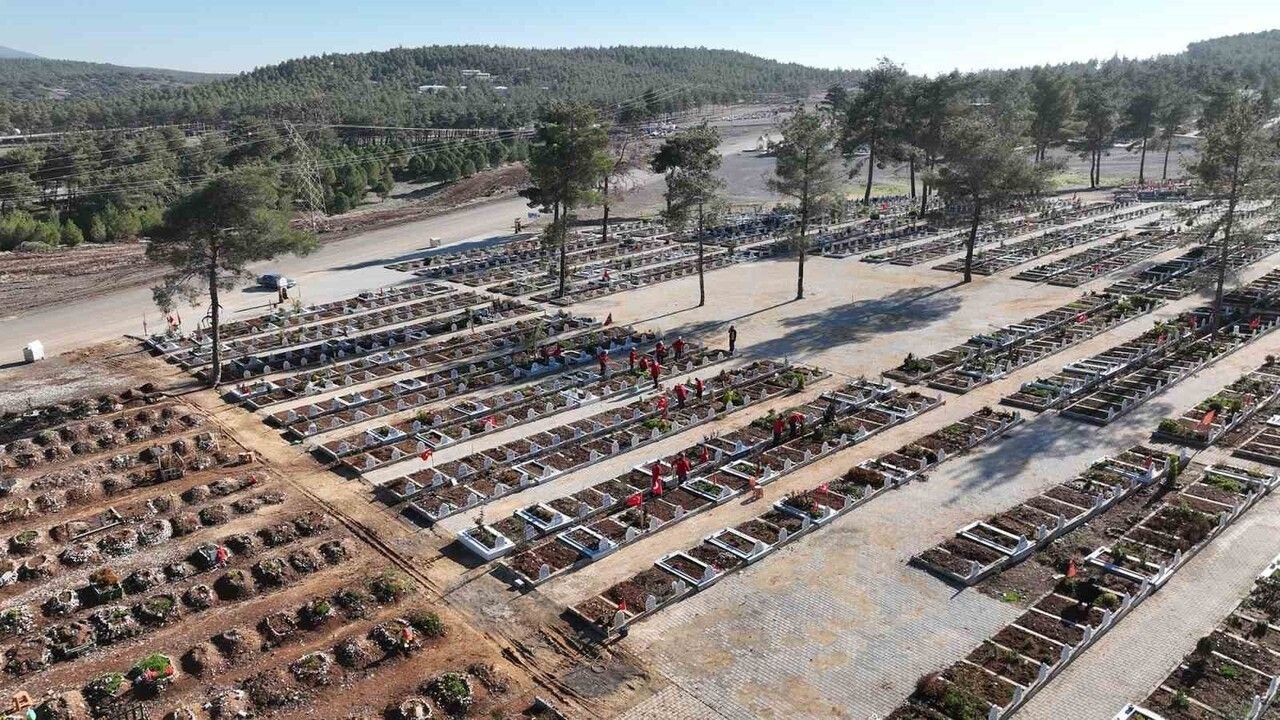 Kahramanmaraş'ta Mezarlık Düzenleme Çalışmaları