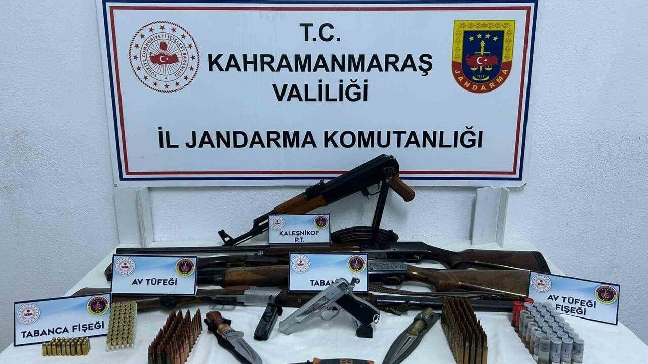 Kahramanmaraş'ta Silah Kaçakçılığı Operasyonu
