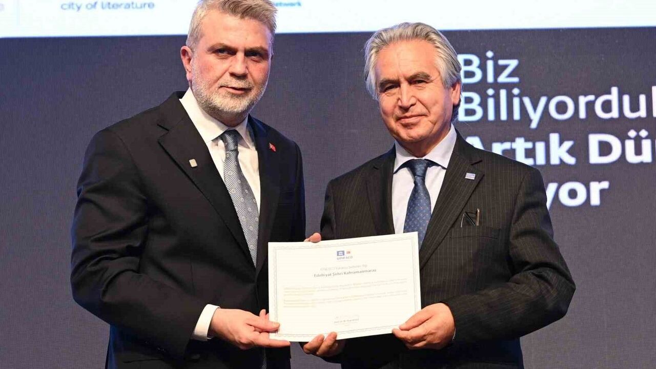 Kahramanmaraş, UNESCO Edebiyat Şehri Oldu