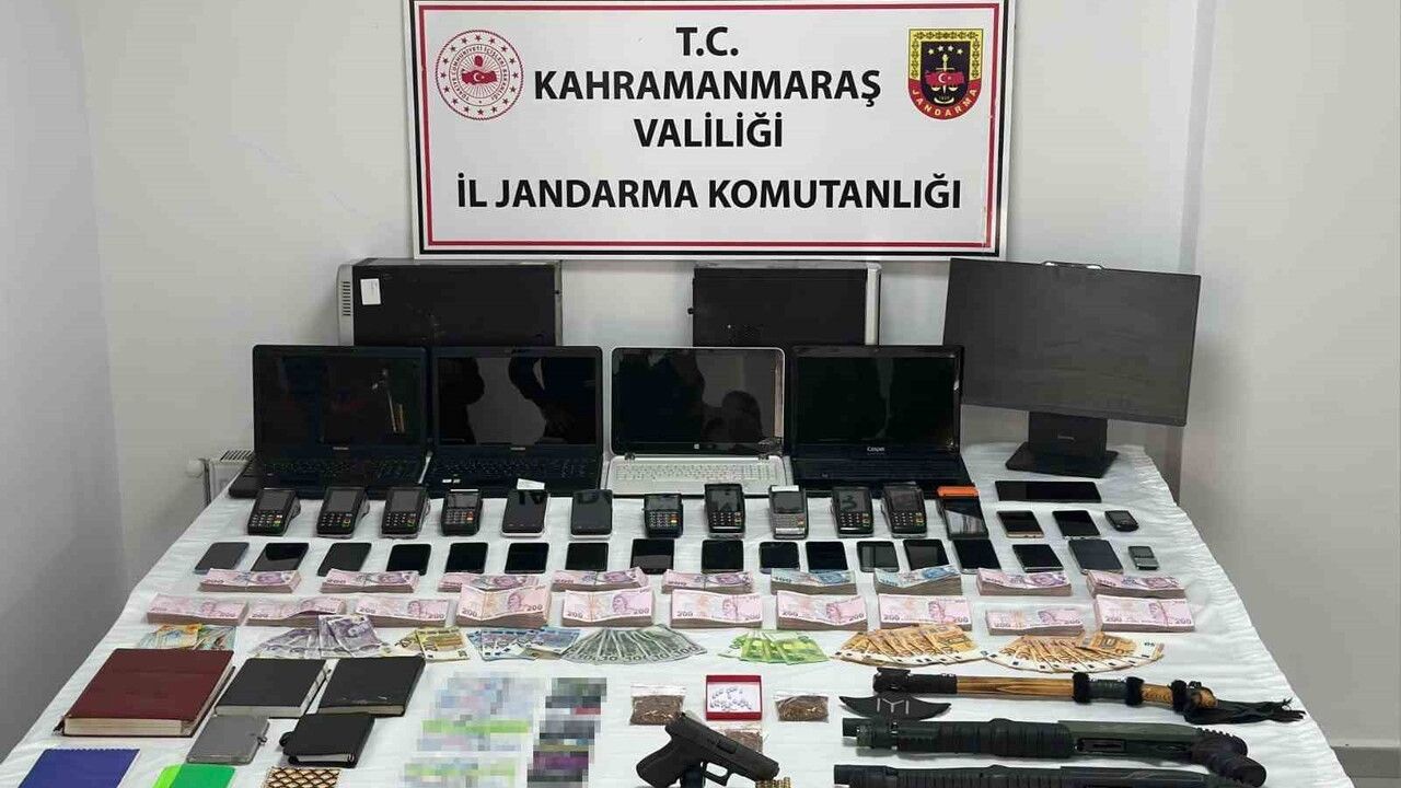 Kahramanmaraş ve Gaziantep'te Tefecilik Operasyonu: 17 Şahıs Tutuklandı
