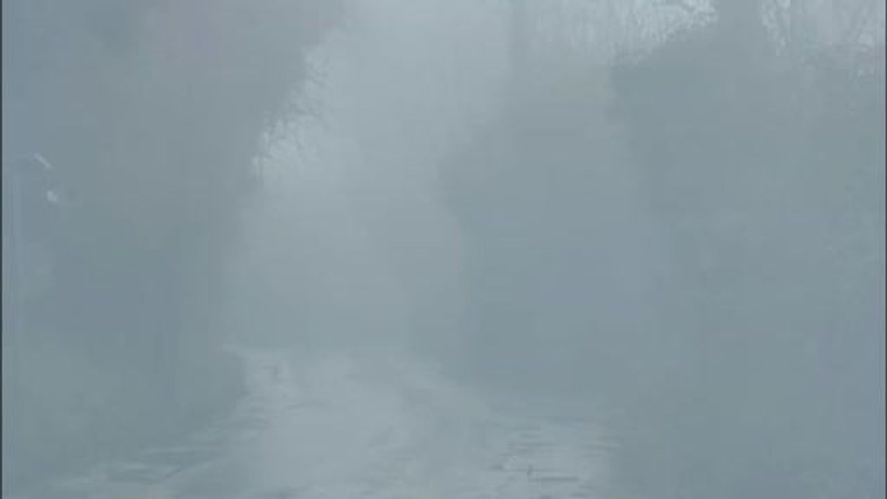 Karabağlar Yaylası'nda Büyüleyici Sis Manzarası