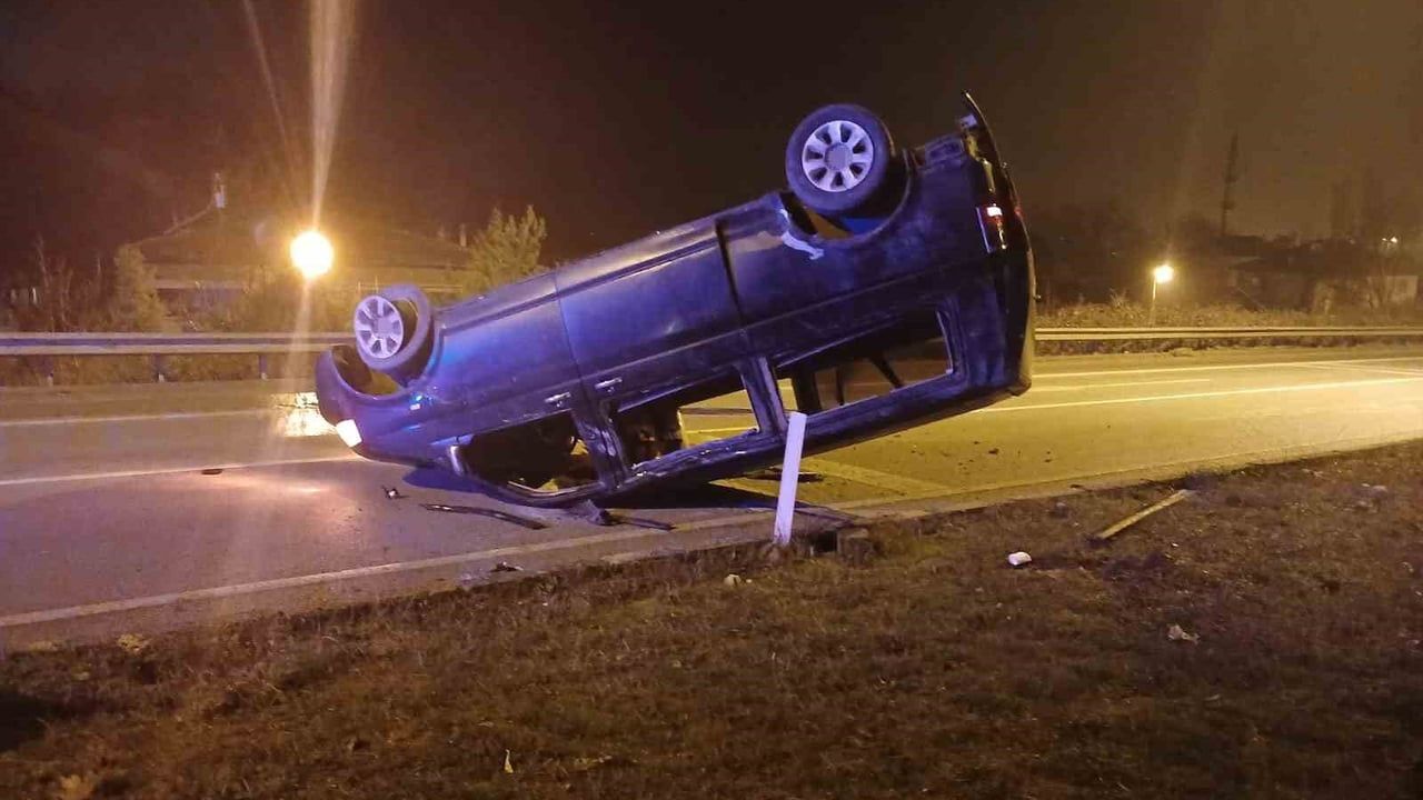 Karabük'te 3 Yaralı Trafik Kazası