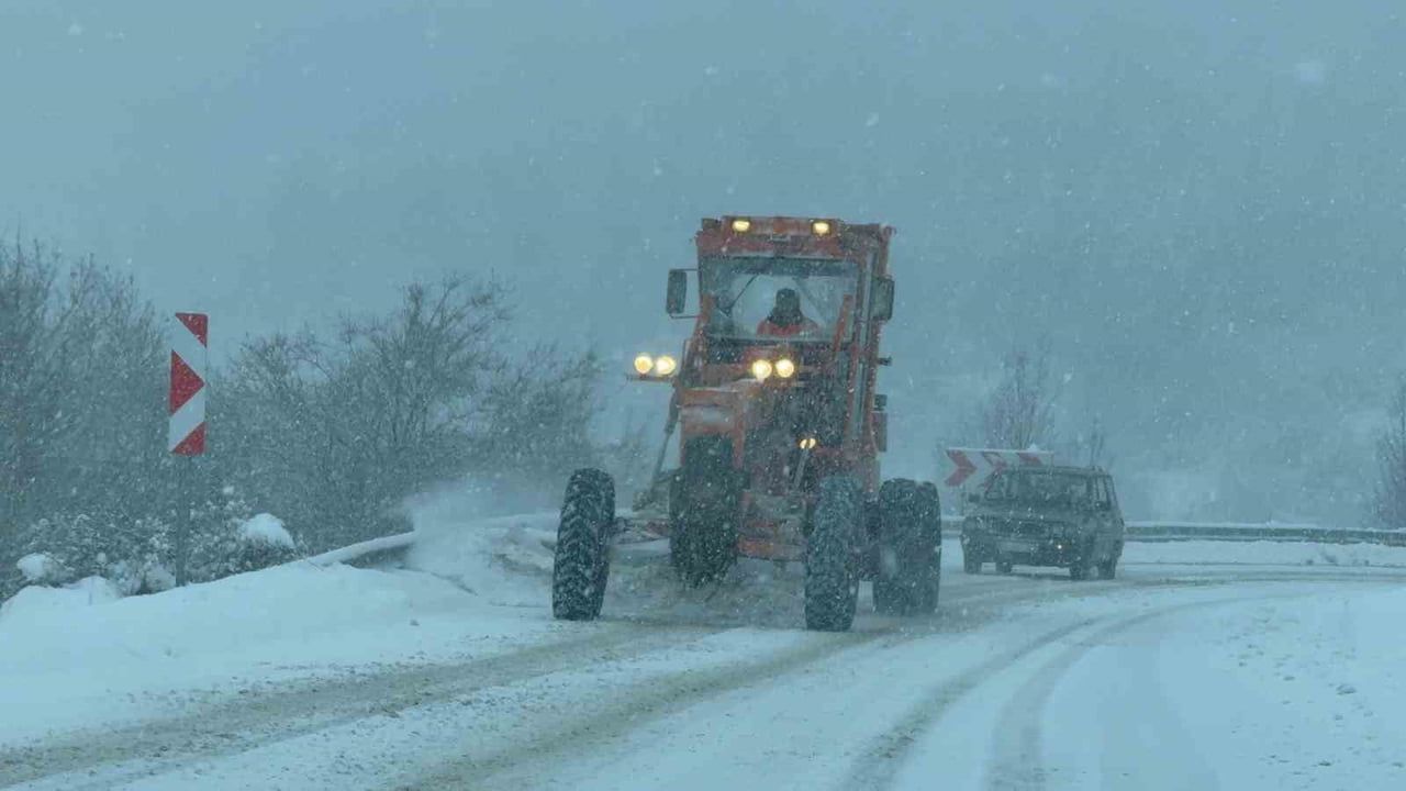 Karabük'te Yoğun Kar Yağışı Uyarısı