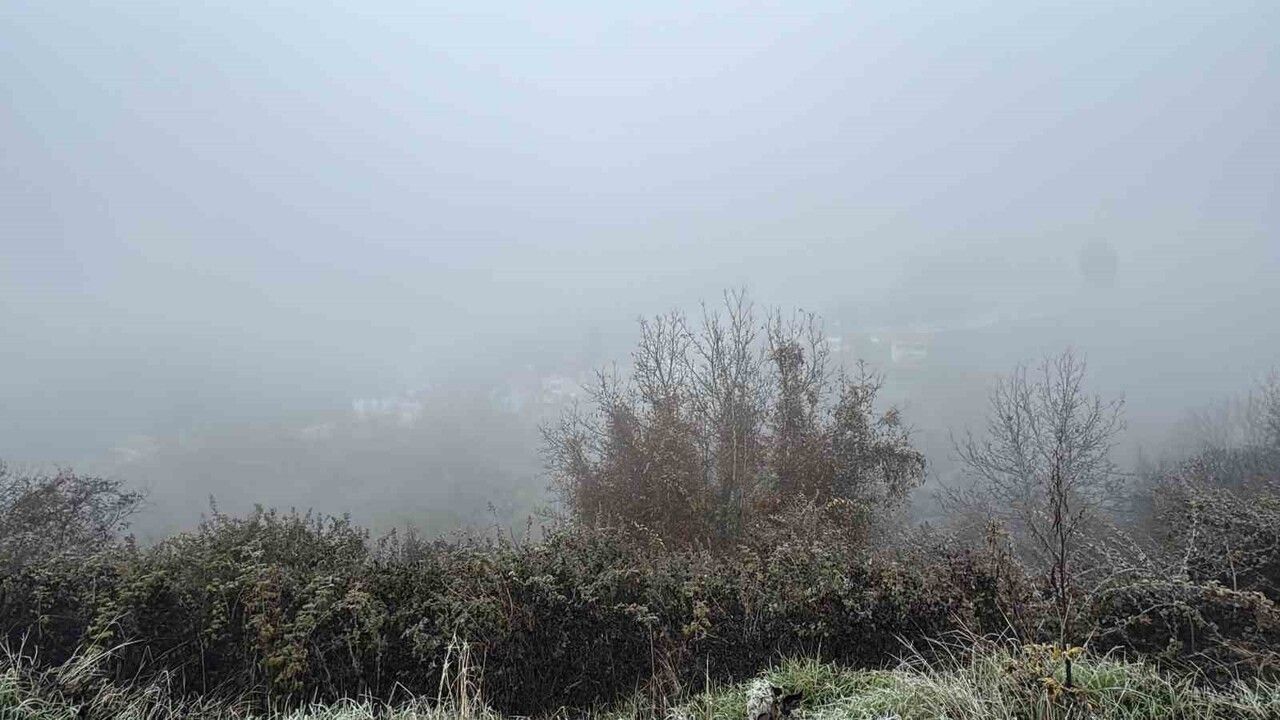 Karabük'te Yoğun Sis Etkisi Sürüyor