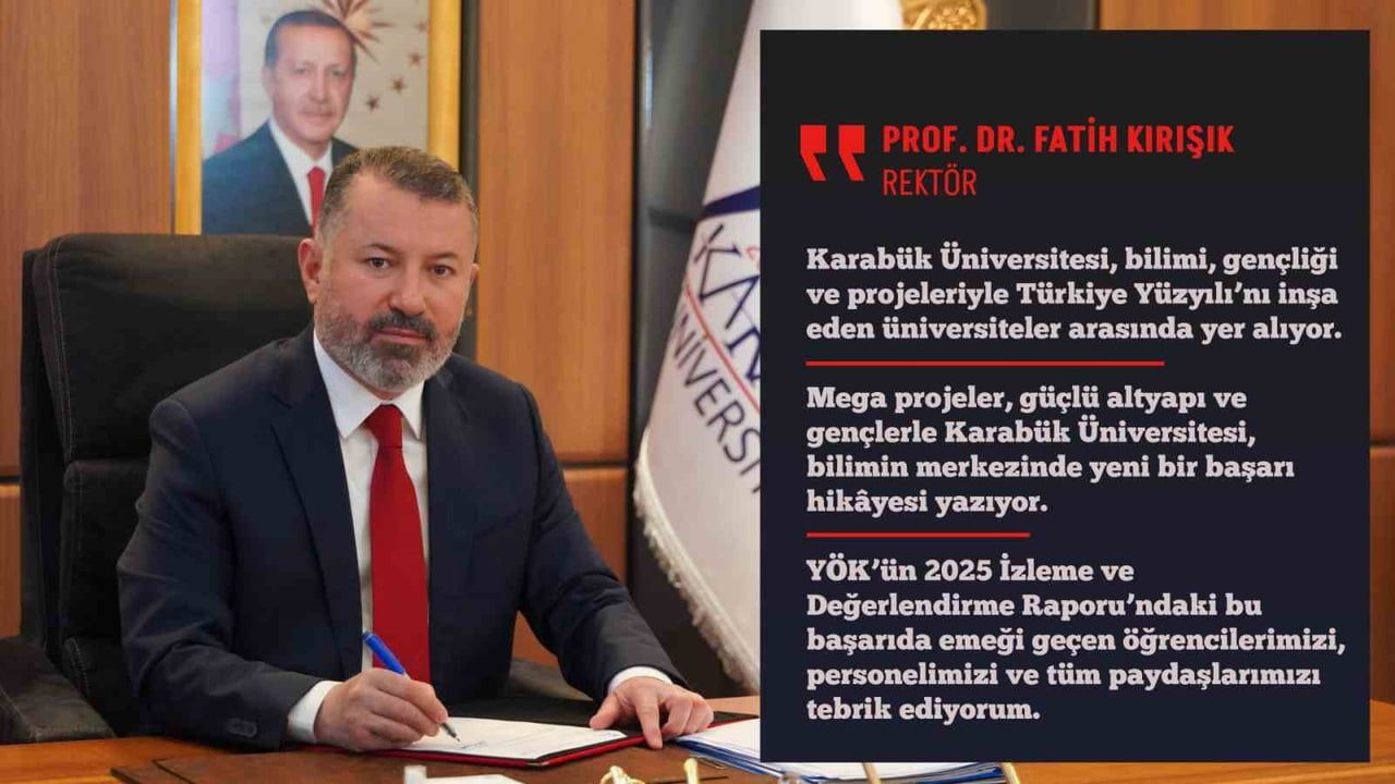 Karabük Üniversitesi YÖK Raporunda Öne Çıktı