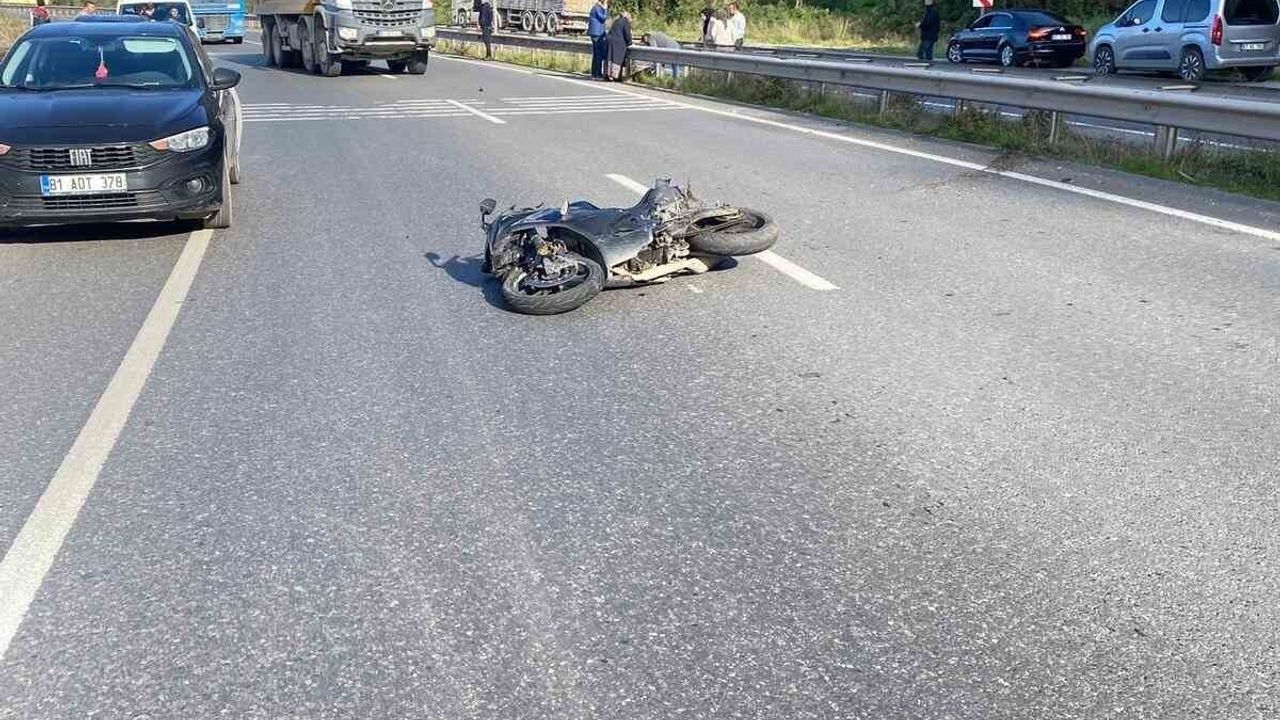 Karadeniz Ereğli'de Motosiklet Kazası: 16 Yaşındaki Genç Yaralandı