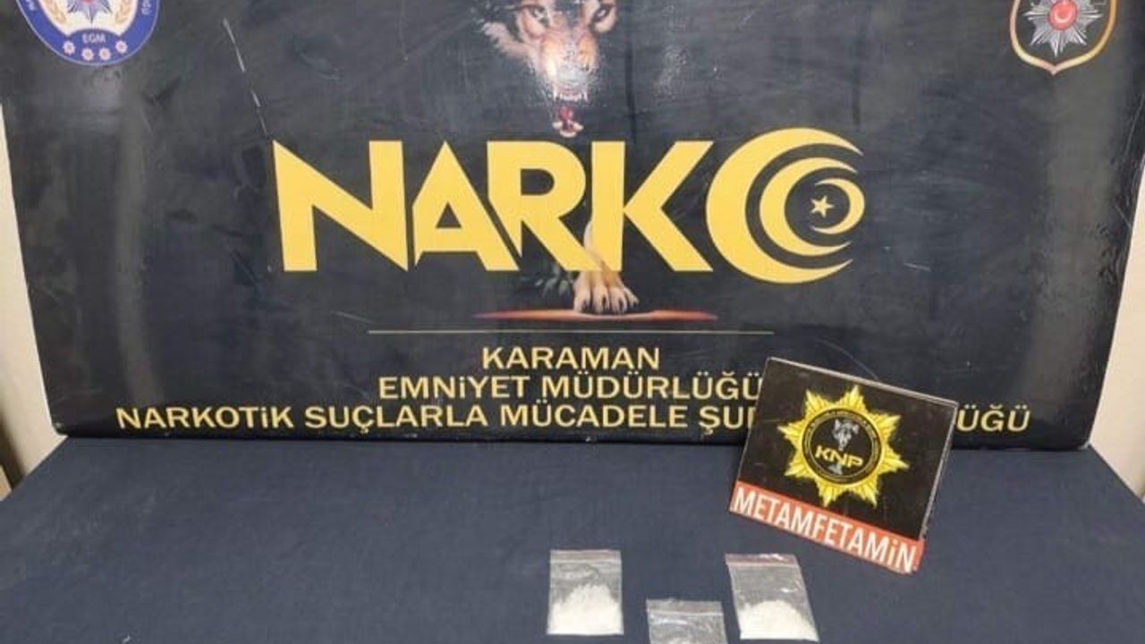 Karaman'da Uyuşturucu ve Silah Operasyonu