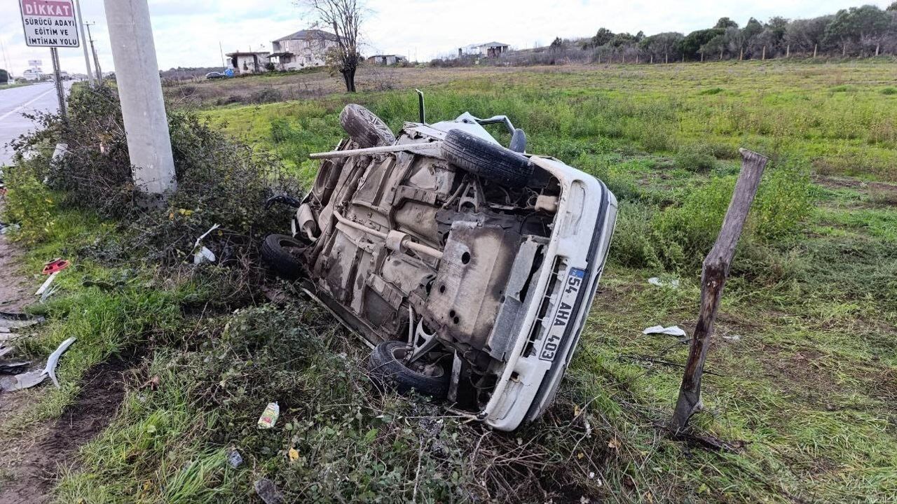 Karasu'da Trafik Kazası: Ağır Yaralı Adam Hayatını Kaybetti