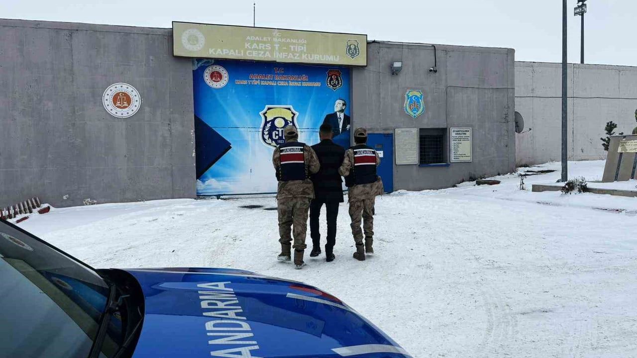 Kars'ta 15 Yıl Hapis Cezalı Şahıs Yakalandı