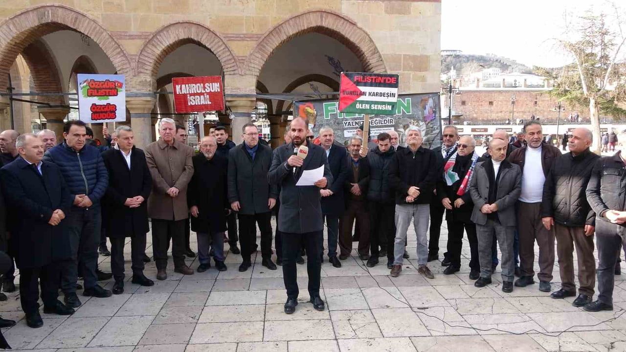 Kastamonu'da Filistin İçin Ses Yükseldi