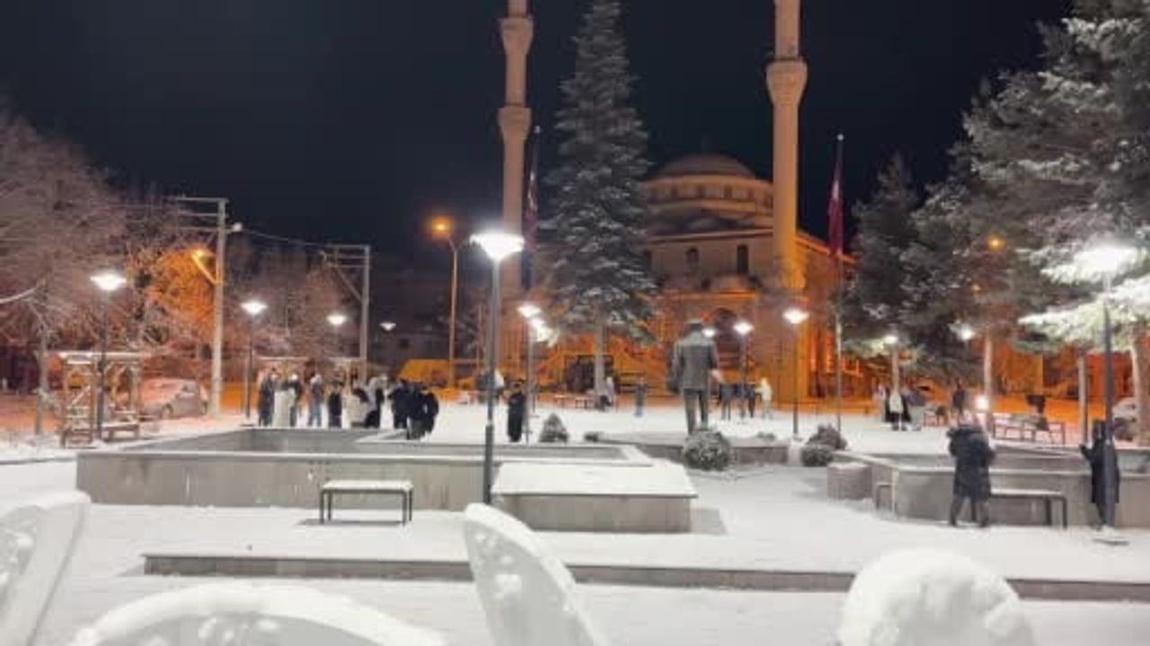 Kastamonu İhsangazi'de Kar Eğlencesi
