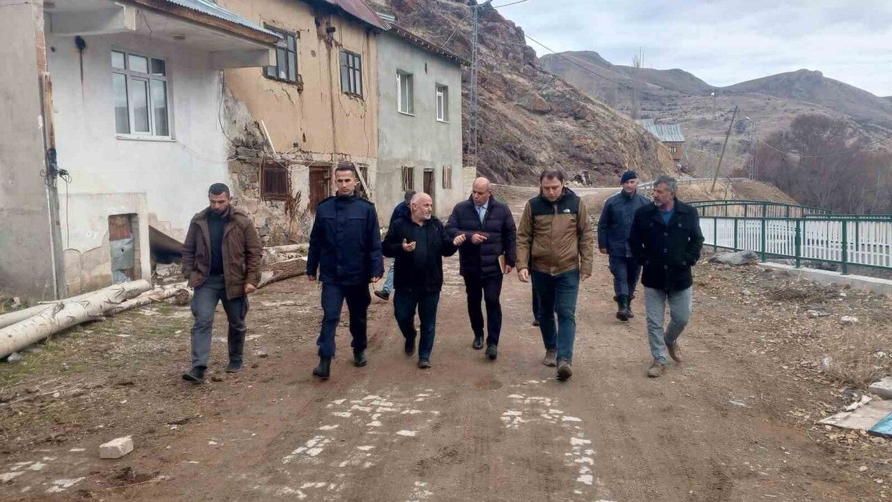 Kaymakam Ertuğrul Bayram Köy Ziyaretlerinde