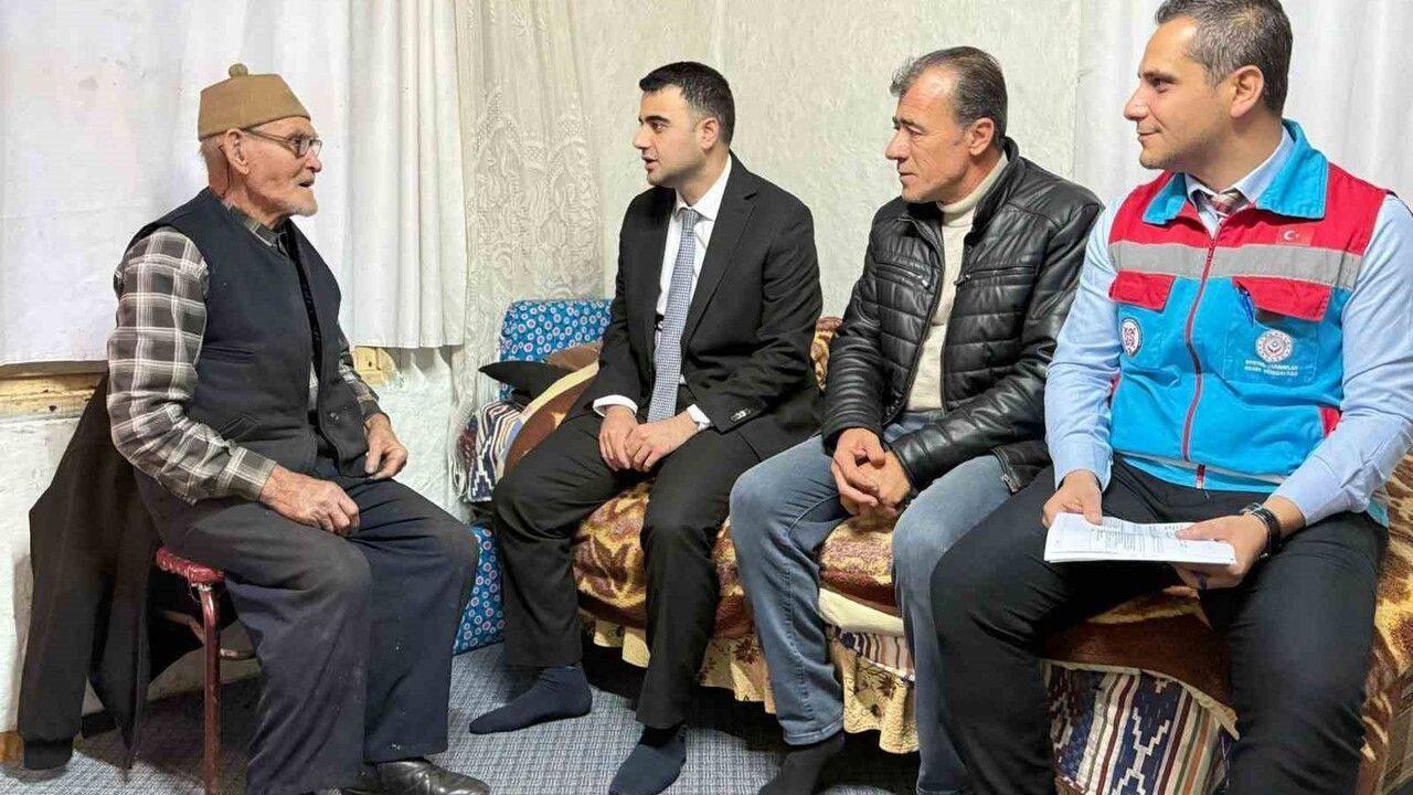 Kaymakam Kılıç, Medetli Köyü'nde Vatandaşları Ziyaret Etti