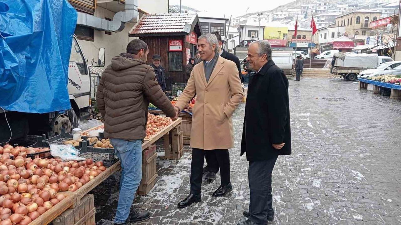 Kaymakam Ünal Coşkun'dan Esnaf Ziyareti
