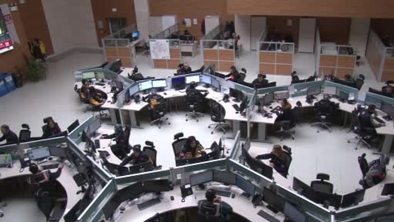 Kayseri 112 Acil Çağrı Merkezi, 2025'te Rekor Çağrı Karşıladı