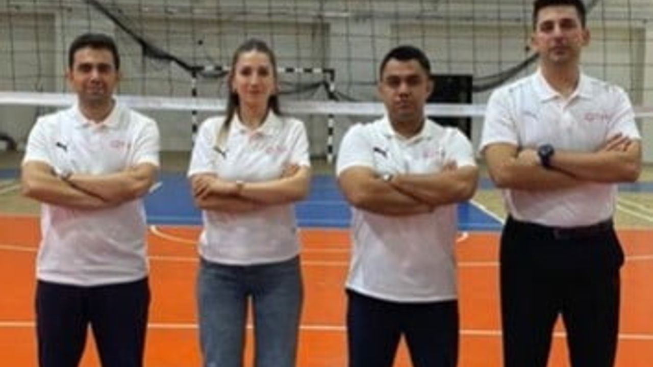 Kayseri bölgesinin voleybol hakemlerine ulusal unvan